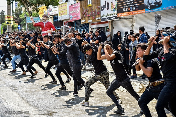 مراسم عزاداری عاشورای حسینی در امامزاده سیدعباس (ع) بجنورد