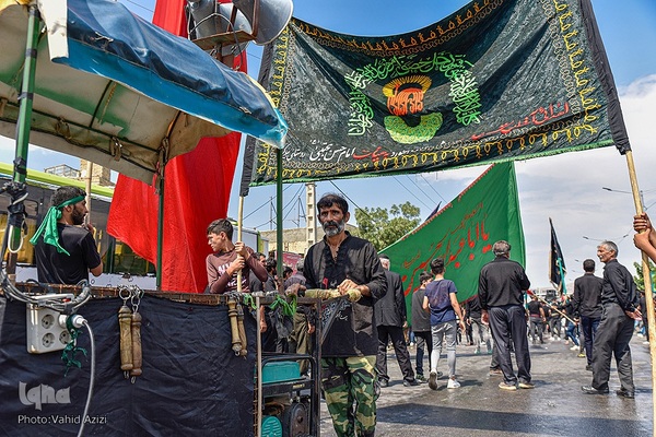 مراسم عزاداری عاشورای حسینی در امامزاده سیدعباس (ع) بجنورد