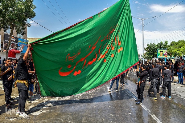 مراسم عزاداری عاشورای حسینی در امامزاده سیدعباس (ع) بجنورد