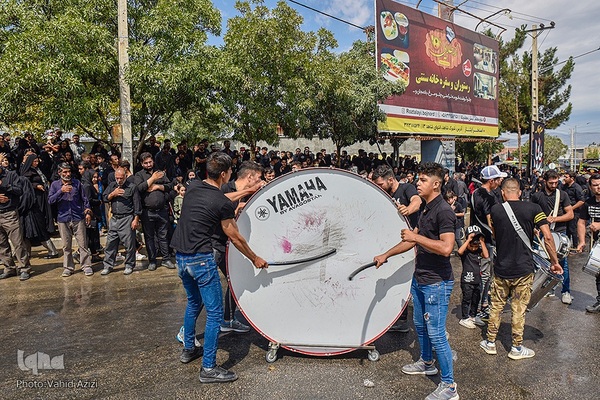 مراسم عزاداری عاشورای حسینی در امامزاده سیدعباس (ع) بجنورد