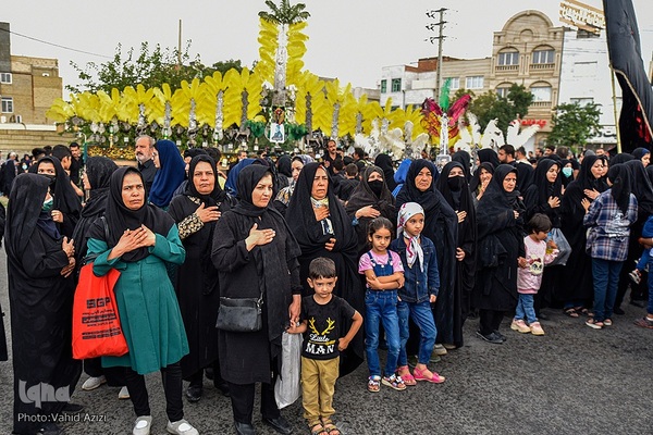 مراسم عزاداری عاشورای حسینی در امامزاده سیدعباس (ع) بجنورد