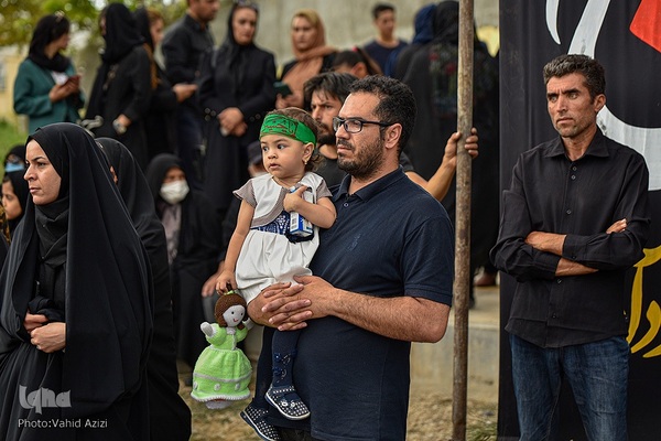 مراسم عزاداری عاشورای حسینی در امامزاده سیدعباس (ع) بجنورد