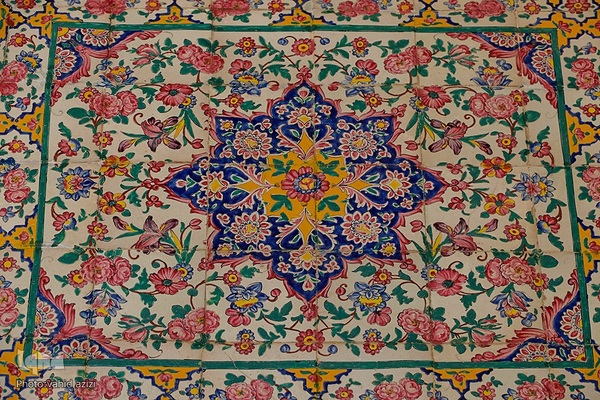 افراشته فیروزه‌ای؛ مسجد مشیر شیراز‎‎