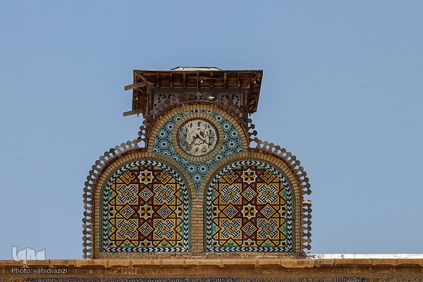 افراشته فیروزه‌ای؛ مسجد مشیر شیراز‎‎