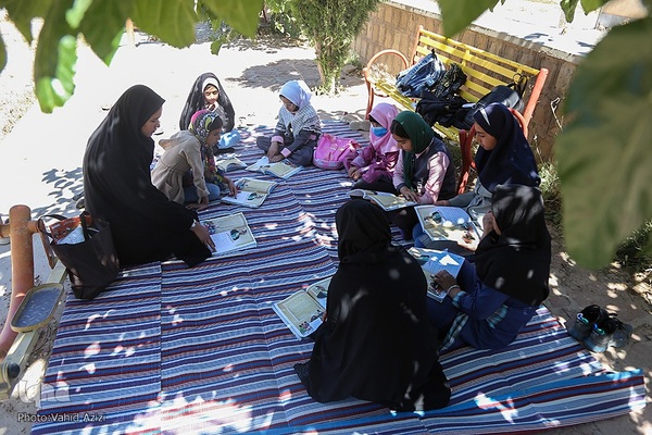 اردوی جهادی در روستای چهاربید