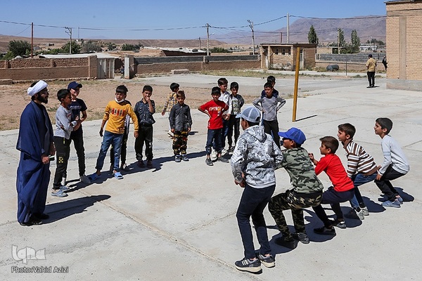 اردوی جهادی در روستای چهاربید
