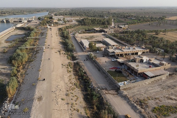 پیاده روی اربعین حسینی در منطقه طریق العلما و زرگه نجف به کربلا