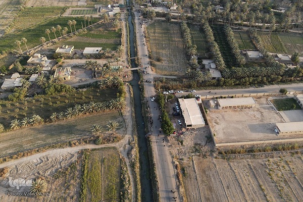 پیاده روی اربعین حسینی در منطقه طریق العلما و زرگه نجف به کربلا