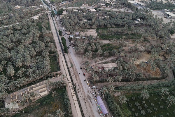 پیاده روی اربعین حسینی در منطقه طریق العلما و زرگه نجف به کربلا