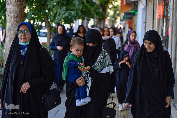 آیین پیاده‌روی جاماندگان اربعین حسینی در بجنورد