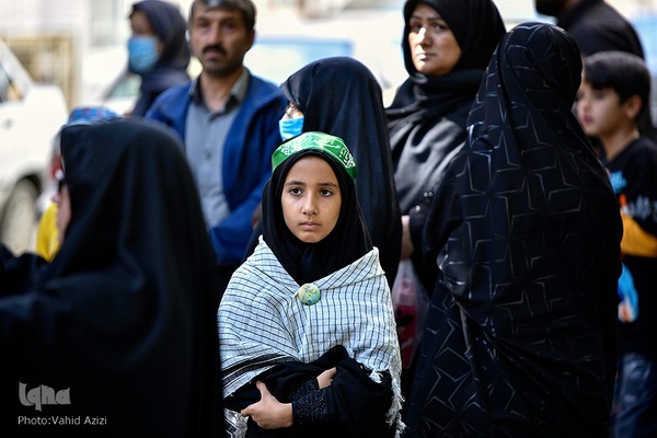 آیین پیاده‌روی جاماندگان اربعین حسینی در بجنورد