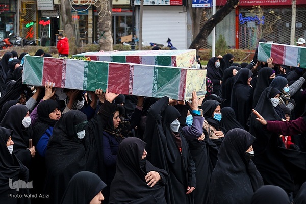 استقبال و خاکسپاری از شهدا گمنام در خراسان شمالی