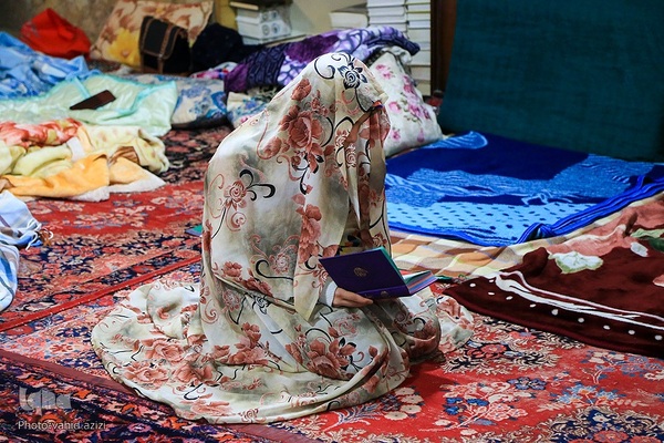 مراسم معنوی اعتکاف خراسان شمالی