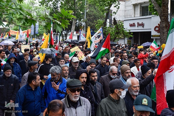 راهپیمایی روز قدس در بجنورد