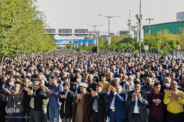 نماز عید سعید فطر در بجنورد