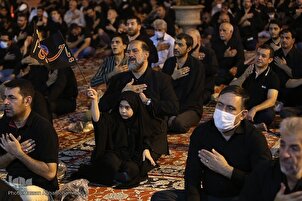 Cérémonies de deuil de Moharram à l’Astan d’Abdulazim Hassani (as)