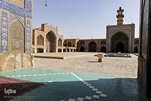 La mosquée Seyyed à Ispahan