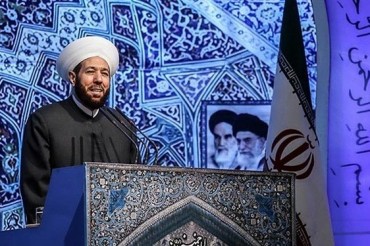 Tehran:il Gran Mufti' della Siria a preghiera del Venerdi'