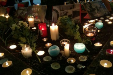 Fiaccolata di solidarieta' in Germania per crollo palazzo Iran