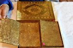 Позолоченный мусхаф Корана представлен на книжной ярмарке в Шардже